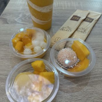 Hui Lau Shan - Comes in little to go containers - Desserts Near Me - Milpitas, California