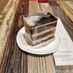 Hansel & Gretel - Next level cake slice on a tiny flimsy plate