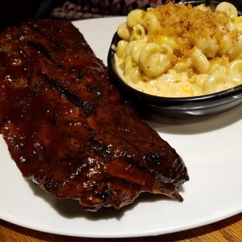 Outback Steakhouse - Full rack of ribs with the steak house mac and cheese. - Steakhouses Near Me - Madison Heights, Michigan