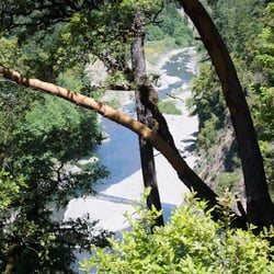 Standish-Hickey State Recreation Area - South Fork of the Eel River that runs for two miles through Standish-Hickey State Recreation Area. Camp, Fish, Swim, Hike.