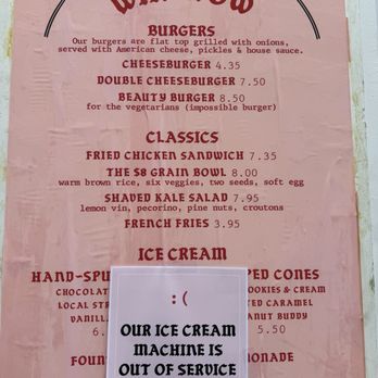 The Win-Dow Long Beach - Menu prices as of May 2024 - Burgers Near Me - Long Beach, California The Win-Dow Long Beach - Menu prices as of May 2024 - Burgers Near Me - Long Beach, California