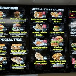 Dynamite grill - Menu Aug '24