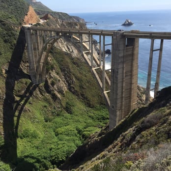Bixby Bridge - What a view of the Bixby bridge - Landmarks & Historical Buildings Near Me - Monterey, California Bixby Bridge - What a view of the Bixby bridge - Landmarks & Historical Buildings Near Me - Monterey, California