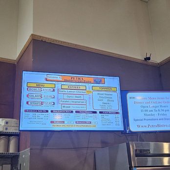 Petra Bistro - Menu - Mediterranean Near Me - Seattle, Washington
