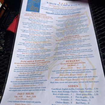 Bent Street Grille - Menu - Breakfast & Brunch Near Me - Taos, New Mexico Bent Street Grille - Menu - Breakfast & Brunch Near Me - Taos, New Mexico