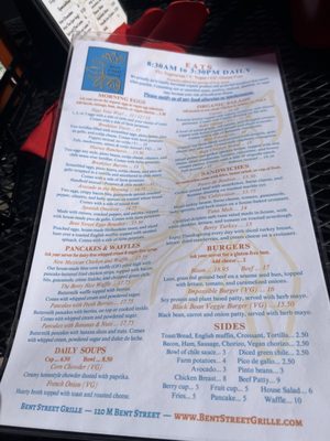 Menu photo 5 Bent Street Grille Taos, NM Menu photo 5 Bent Street Grille Taos, NM