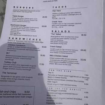 Cafe Topes - Menu - Coffee & Tea Near Me - Carlsbad, California Cafe Topes - Menu - Coffee & Tea Near Me - Carlsbad, California