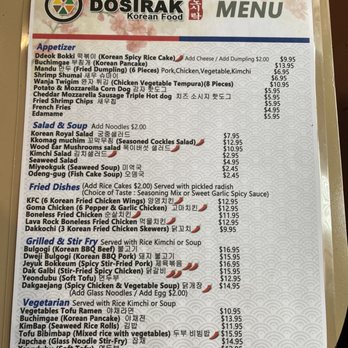 Dosirak - Menu - Korean Near Me - Westerly, Rhode Island Dosirak - Menu - Korean Near Me - Westerly, Rhode Island