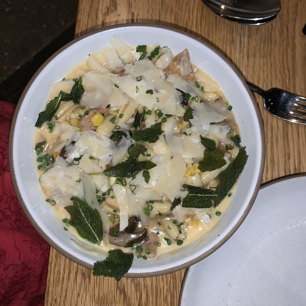 Chickadee - 9/1/21 ricotta cavatelli - New American Near Me - Boston, Massachusetts