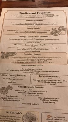 Menu photo 4 Cracker Barrel Old Country Store Orlando, FL
