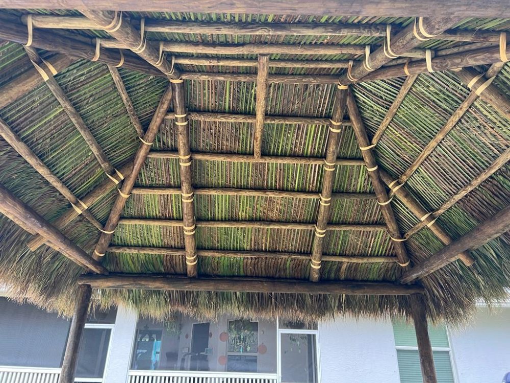 Slide of Luau Chikee Hut