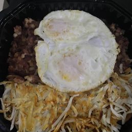 Hash and eggs Hash and eggs