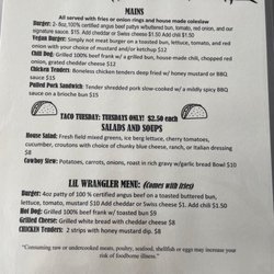 Up In Smoke BBQ - Menu
