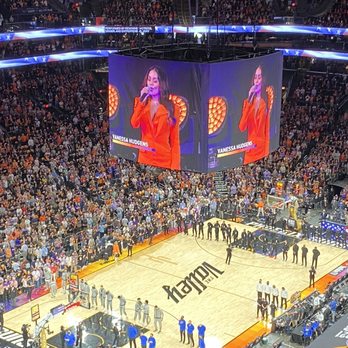 Phoenix Suns - Vanessa Hudgens sings the National Anthem before NBA Finals Game 5 - Professional Sports Teams Near Me - Phoenix, Arizona Phoenix Suns - Vanessa Hudgens sings the National Anthem before NBA Finals Game 5 - Professional Sports Teams Near Me - Phoenix, Arizona