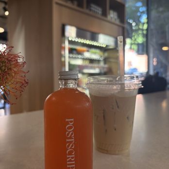 Postscript - Recovery - Housemade Cold Pressed Juice - Coffee Roasteries Near Me - San Francisco, California