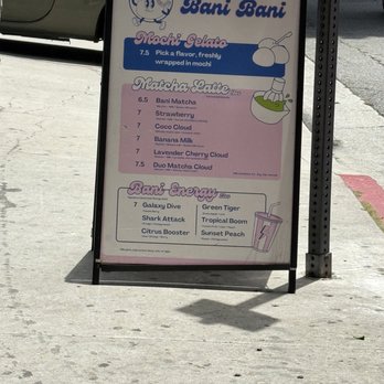 Bani Bani - Their matcha drinks look so good! - Gelato Near Me - Los Angeles, California