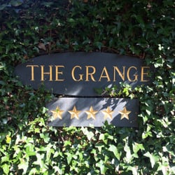 The Grange - Sign at the front gate