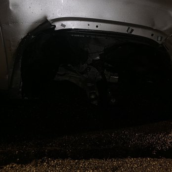 Tom Masano Ford - The passenger side where the wheel fell out of. - Car Dealers Near Me - Reading, Pennsylvania