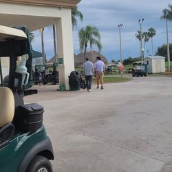 Winston Trails Golf Club - Young gentleman on the right needs more training