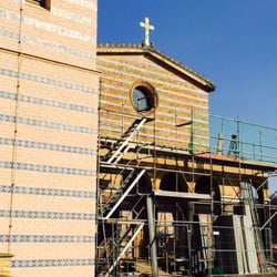Schlosspark- Sacrow - Leider eingerüstet derzeit @ Heilandskirche Sacrow