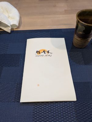 Menu photo 1 Sushi Aoki Fort Lee, NJ