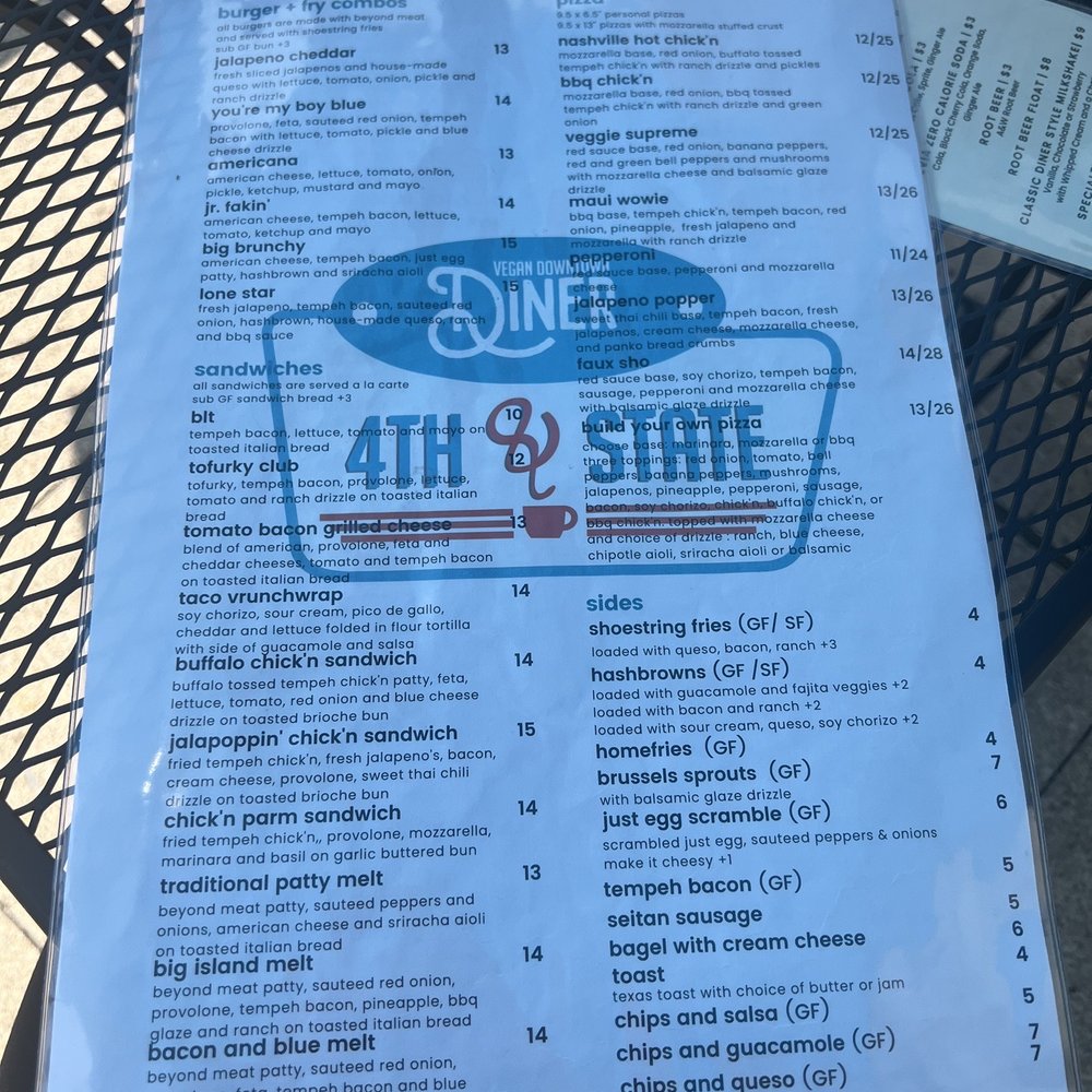 4th & State - Menu - Vegan Near Me - Columbus, Ohio 4th & State - Menu - Vegan Near Me - Columbus, Ohio