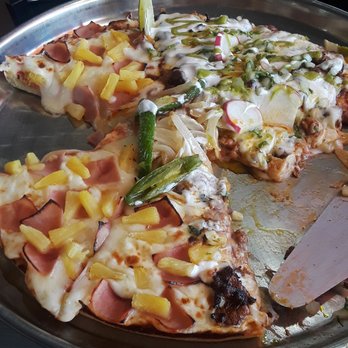 Mr Taco Nice - 1/2 Hawaiian and 1/2 al pastor Omg heavenly ! - Tacos Near Me - Anaheim, California