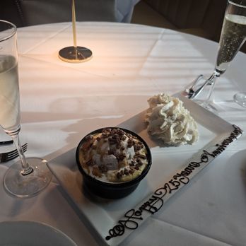 Steak 48 - Gifted us with champagne and warm butter cake-like dessert with ice cream, CHEF'S KISS - Steakhouses Near Me - Beverly Hills, California Steak 48 - Gifted us with champagne and warm butter cake-like dessert with ice cream, CHEF'S KISS - Steakhouses Near Me - Beverly Hills, California