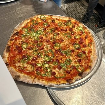 Scarr's Pizza - Hot Boi pie - Pizza Near Me - New York, New York