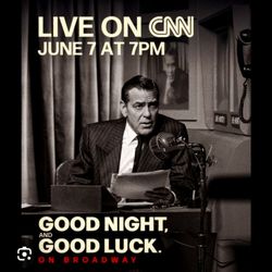 CNN Headline News - Brilliant theater on CNN. Bravo, George Clooney! - 6/7/2025