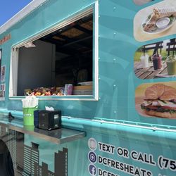 DC Smoothies and Fresh Eats - Outside of their Food Truck