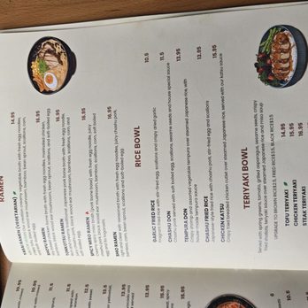 Hers Sushi Bar and Ramen - Menu inside - Sushi Bars Near Me - Oregon, Wisconsin