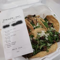 Mr Taco - Incorrect to-go order. POOR customer service. Try a competitor