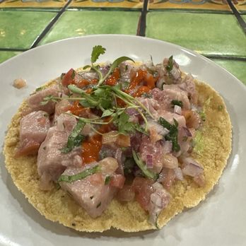 Holbox - tostada de atun - Latin American Near Me - Los Angeles, California