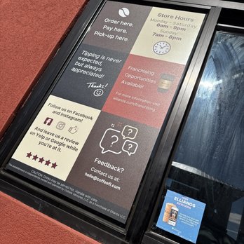Ellianos Coffee - Drive thru (store hours included) - Coffee & Tea Near Me - St Johns, Florida