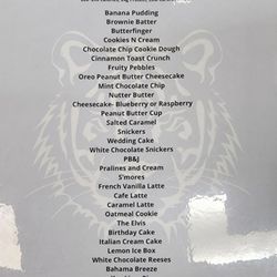 Poplar Nutrition - Menu