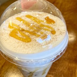 Friends Coffee & Tea - Almond Spiced Cafe Latte ..must try if you like Amaretto!