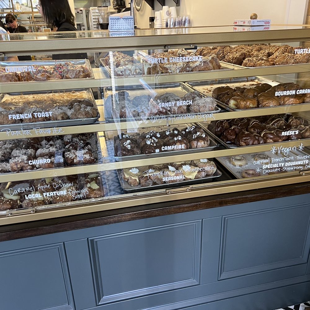 Parlor Doughnuts - Display case (1 of 2) - Coffee & Tea Near Me - Huntsville, Alabama Parlor Doughnuts - Display case (1 of 2) - Coffee & Tea Near Me - Huntsville, Alabama