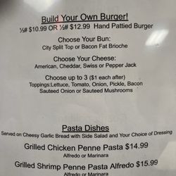 Chef Moe’s On Main - Menu