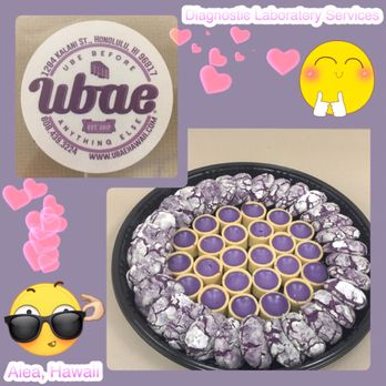 UBAE - Ube Crinkle Cookies and Ube Mini Cheesecake Tarts. - Desserts Near Me - Honolulu, Hawaii UBAE - Ube Crinkle Cookies and Ube Mini Cheesecake Tarts. - Desserts Near Me - Honolulu, Hawaii