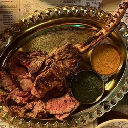 Steak Cleveland - The Wahoo Cut - 32 oz. tomahawk bone-in steak