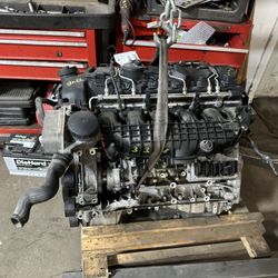 Sky Automobile Mechanic - BMW engine ready to be installed