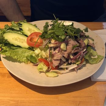 Manaow - Waterfall Beef Salad - Thai Near Me - Long Beach, California