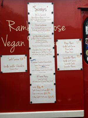 Ramblin' Rose Vegan Ice Cream Truck by null