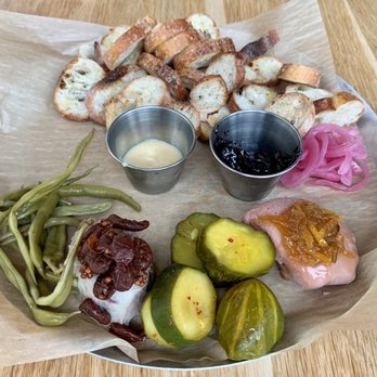 The Bower - Charcuterie plate ($12 during happy hour) - New American Near Me - New Orleans, Louisiana The Bower - Charcuterie plate ($12 during happy hour) - New American Near Me - New Orleans, Louisiana