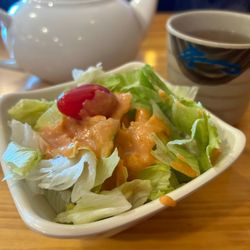 Samurai Tasteas Sushi Steakhouse - Salad. Yummy