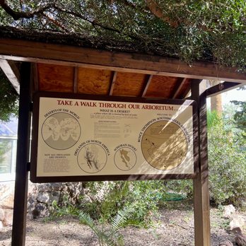 Boyce Thompson Arboretum - Educational signage - Botanical Gardens Near Me - Superior, Arizona