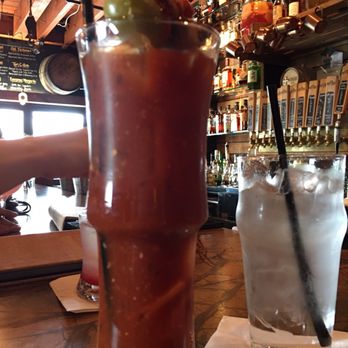 Brick & Brew - Mary's revenge. Who puts red pepper flakes directly in a drink?! - Pizza Near Me - Havertown, Pennsylvania