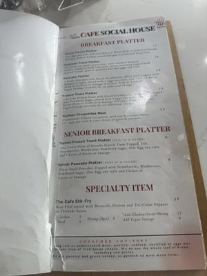 Menu photo 7 Cafe Social House Mableton, GA