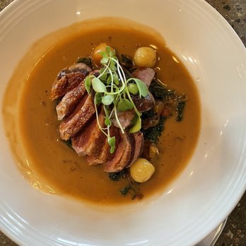 Scales - Pan Roasted Duck Breast - Seafood Near Me - Portland, Maine Scales - Pan Roasted Duck Breast - Seafood Near Me - Portland, Maine